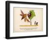 There was an Old Man in a Tree Who was Horribly Bored by a Bee-Edward Lear-Framed Art Print