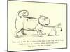 There Was an Old Man of Ancona, Who Found a Small Dog with No Owner-Edward Lear-Mounted Giclee Print