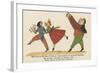 There Was an Old Man of Bohemia, Whose Daughter Was Christened Euphemia-Edward Lear-Framed Giclee Print