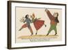 There Was an Old Man of Bohemia, Whose Daughter Was Christened Euphemia-Edward Lear-Framed Giclee Print
