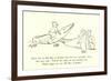 There Was an Old Man of Boulak, Who Sat on a Crocodile's Back-Edward Lear-Framed Giclee Print