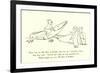 There Was an Old Man of Boulak, Who Sat on a Crocodile's Back-Edward Lear-Framed Giclee Print