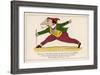 There was an Old Man of Corfu Who Never Knew What He Should Do-Edward Lear-Framed Art Print