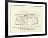 There Was an Old Man of Dee-Side, Whose Hat Was Exceedingly Wide-Edward Lear-Framed Giclee Print