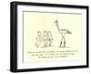 There Was an Old Man of Dunblane, Who Greatly Resembled a Crane-Edward Lear-Framed Giclee Print