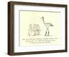 There Was an Old Man of Dunblane, Who Greatly Resembled a Crane-Edward Lear-Framed Giclee Print