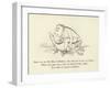 There Was an Old Man of Dunluce, Who Went Out to Sea on a Goose-Edward Lear-Framed Giclee Print