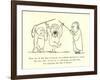 There Was an Old Man of Ibreem, Who Suddenly Threaten'D to Scream-Edward Lear-Framed Giclee Print