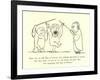 There Was an Old Man of Ibreem, Who Suddenly Threaten'D to Scream-Edward Lear-Framed Giclee Print