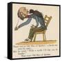 There Was an Old Man of Quebec- a Beetle Ran over His Neck-Edward Lear-Framed Stretched Canvas