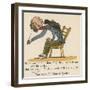 There Was an Old Man of Quebec- a Beetle Ran over His Neck-Edward Lear-Framed Giclee Print