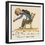 There Was an Old Man of Quebec- a Beetle Ran over His Neck-Edward Lear-Framed Giclee Print