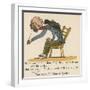 There Was an Old Man of Quebec- a Beetle Ran over His Neck-Edward Lear-Framed Giclee Print