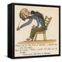 There Was an Old Man of Quebec- a Beetle Ran over His Neck-Edward Lear-Framed Stretched Canvas
