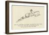 There Was an Old Man of the Dargle, Who Purchased Six Barrels of Gargle-Edward Lear-Framed Giclee Print