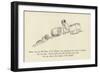 There Was an Old Man of the Dargle, Who Purchased Six Barrels of Gargle-Edward Lear-Framed Giclee Print