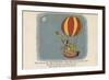 There Was an Old Man of the Hague, Whose Ideas Were Excessively Vague-Edward Lear-Framed Giclee Print