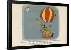 There Was an Old Man of the Hague, Whose Ideas Were Excessively Vague-Edward Lear-Framed Giclee Print