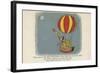 There Was an Old Man of the Hague, Whose Ideas Were Excessively Vague-Edward Lear-Framed Giclee Print