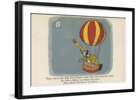 There Was an Old Man of the Hague, Whose Ideas Were Excessively Vague-Edward Lear-Framed Giclee Print