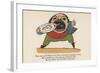 There Was an Old Man of the South, Who Had an Immoderate Mouth-Edward Lear-Framed Giclee Print