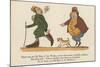 There Was an Old Man of the Wreking, Whose Shoes Made a Horrible Creaking-Edward Lear-Mounted Giclee Print