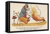 There Was an Old Man of Vesuvius, Who Studied the Works of Vitruvius-Edward Lear-Framed Stretched Canvas