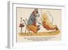 There Was an Old Man of Vesuvius, Who Studied the Works of Vitruvius-Edward Lear-Framed Giclee Print