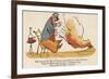 There Was an Old Man of Vesuvius, Who Studied the Works of Vitruvius-Edward Lear-Framed Giclee Print