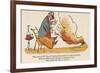 There Was an Old Man of Vesuvius, Who Studied the Works of Vitruvius-Edward Lear-Framed Giclee Print