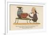 There Was an Old Man of Vienna, Who Lived Upon Tincture of Senna-Edward Lear-Framed Giclee Print