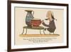 There Was an Old Man of Vienna, Who Lived Upon Tincture of Senna-Edward Lear-Framed Giclee Print