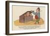 There Was an Old Man on Some Rocks, Who Shut Up His Wife in a Box-Edward Lear-Framed Giclee Print