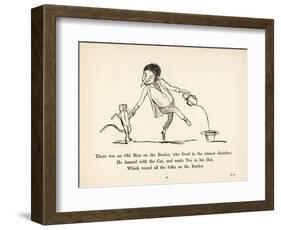 There was an Old Man on the Border Who Lived in the Utmost Disorder-Edward Lear-Framed Photographic Print