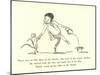 There Was an Old Man on the Border, Who Lived in the Utmost Disorder-Edward Lear-Mounted Giclee Print