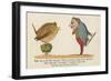 There Was an Old Man Who Said, 'Hush! I Perceive a Young Bird in This Bush!'-Edward Lear-Framed Giclee Print