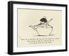 There Was an Old Man, Who When Little Fell Casually into a Kettle-Edward Lear-Framed Giclee Print