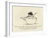 There Was an Old Man, Who When Little Fell Casually into a Kettle-Edward Lear-Framed Giclee Print