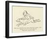 There Was an Old Man, Whose Despair Induced Him to Purchase a Hare-Edward Lear-Framed Giclee Print