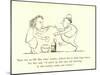 There Was an Old Man Whose Remorse, Induced Him to Drink Caper Sauce-Edward Lear-Mounted Giclee Print