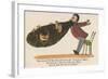 There Was an Old Man with a Beard, Who Said, 'It Is Just as I Feared!'-Edward Lear-Framed Giclee Print