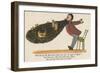 There Was an Old Man with a Beard, Who Said, 'It Is Just as I Feared!'-Edward Lear-Framed Giclee Print