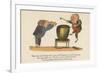 There Was an Old Man with a Gong, Who Bumped at it All the Day Long-Edward Lear-Framed Giclee Print