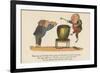 There Was an Old Man with a Gong, Who Bumped at it All the Day Long-Edward Lear-Framed Giclee Print