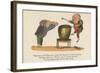 There Was an Old Man with a Gong, Who Bumped at it All the Day Long-Edward Lear-Framed Giclee Print