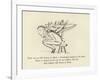 There Was an Old Person in Black, a Grasshopper Jumped on His Back-Edward Lear-Framed Giclee Print