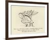 There Was an Old Person in Black, a Grasshopper Jumped on His Back-Edward Lear-Framed Giclee Print