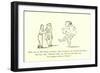 There Was an Old Person of Barnes, Whose Garments Were Covered with Darns-Edward Lear-Framed Giclee Print
