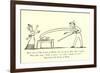 There Was an Old Person of Blythe, Who Cut Up His Meat with a Scythe-Edward Lear-Framed Giclee Print