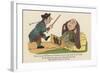 There Was an Old Person of Cheadle Was Put in the Stocks by the Beadle-Edward Lear-Framed Giclee Print